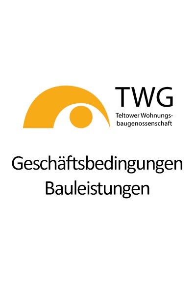 Geschäftsbedingungen Bauleistungen