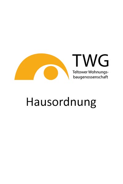 Hausordnung